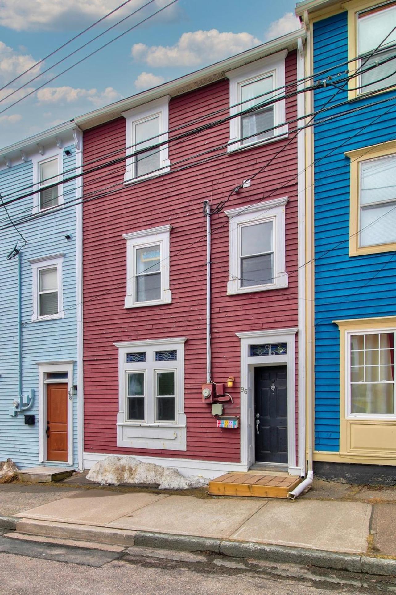 Historic Jelly Bean Row House, Walk To Signal Hill Villa St. John's Exterior photo